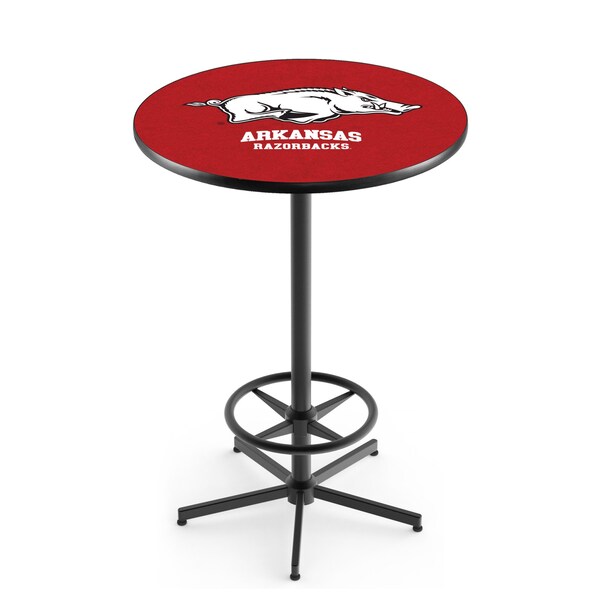 Holland Bar Stool Co 42" Black Arkansas Pub Table L216B4228ArknUn - main